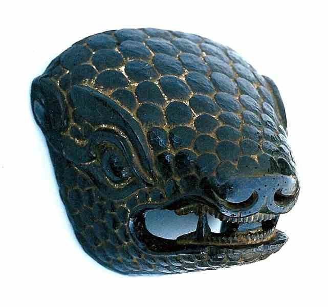 40: Wood Mask Himalayan Culture