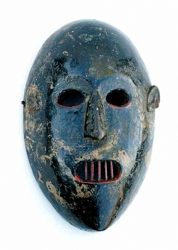 42: Wood Mask Himalayan Culture