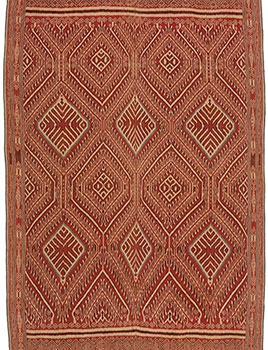 55: Ikat dyed textile (Pua)