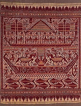 62: Ceremonial Textile (“Tampan”)