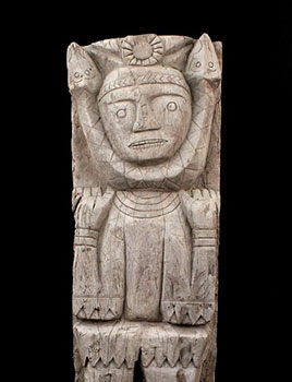 74: Wood House Panel