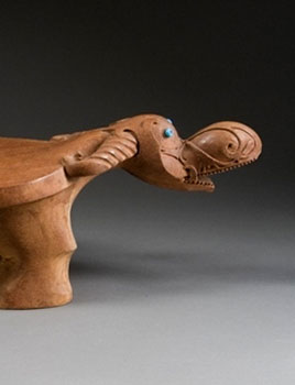 78: Wood Seat for a Nobleman